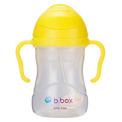 【新西兰直邮】b.box升级版 宝宝重力水杯\学饮杯 (柠檬黄色) 适合6个月以上宝宝